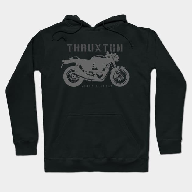 Triumph Thruxton 19, Sts Hoodie by MessyHighway